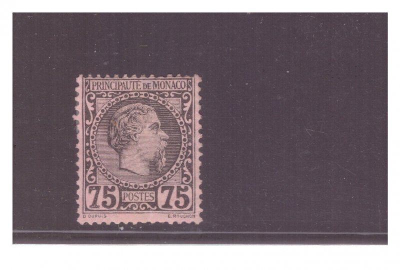 MONACO SC.8 1885 PRINCE CHARLES III MH YE12
