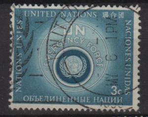 United Nations 1957 - Scott 51 used - Emergency Force