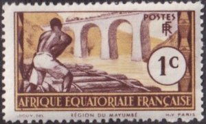 French Equatorial Africa #33 Mint
