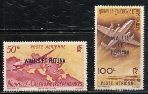 Wallis and Futuna Islands C8-9 1949 Airmails set MNH