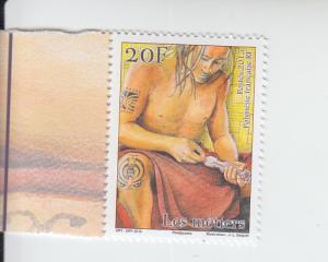 2015 Fr Polynesia Sculptor  (Scott 1142) MNH