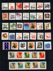 US 44 coil stamps MNH