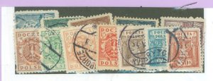 Poland #121-132 Used Single
