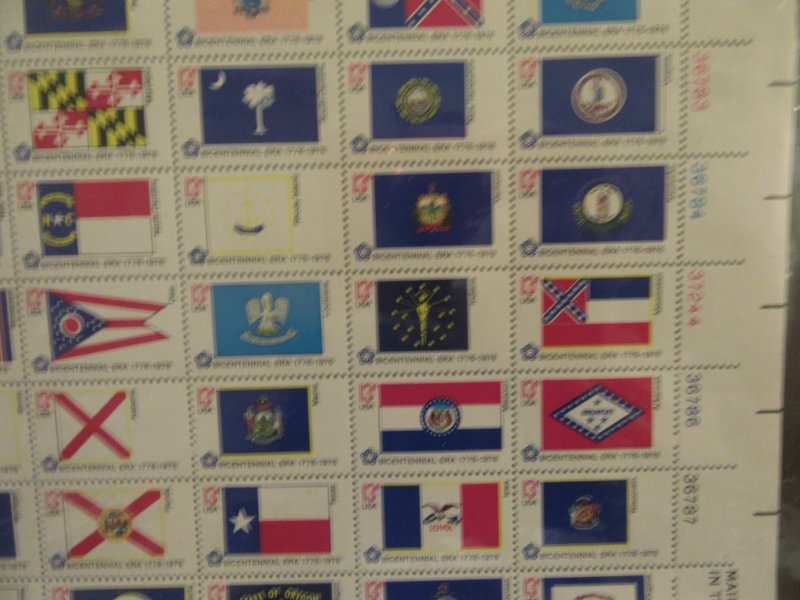 SCOTT 1633-1682 13 CENT FLAGS OF EACH STATE