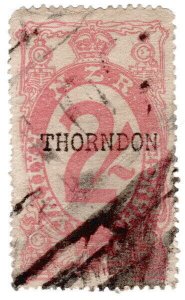 (I.B) New Zealand Railways : Railway Charges 2/- (Thorndon)