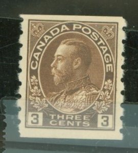 Canada #129 Unused Single