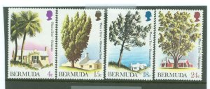 Bermuda #298-301 Unused Single (Complete Set)