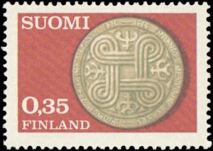 Finland #442, Complete Set, 1966, Never Hinged