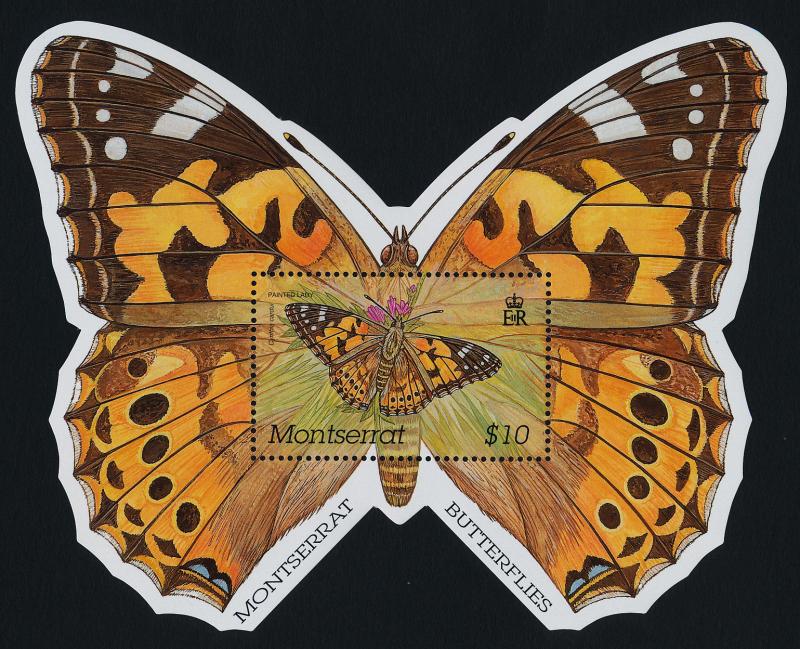 Montserrat 1057-61 MNH Butterflies