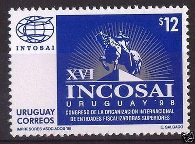 Economy ONU UN INTOSAI horse monument URUGUAY Sc#1755 MNH...