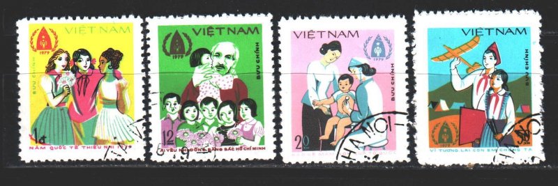 Vietnam. 1979. 1040-43. International Children's Day. USED.