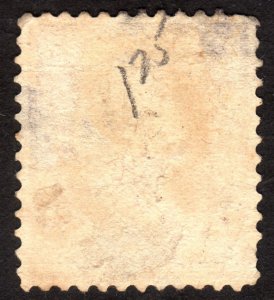 1894, US 3c, Jackson, Used, thin, Sc 253