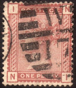1880, Great Britain, 1p, Used, Sc 79, Sg 166