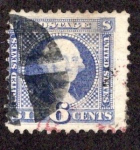 US #115 Six Cent Washington F/U  ~jm-1652