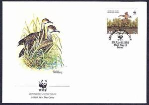 Bahamas 1988 WWF - Water Bird, Whistling Duck, Panda EmblemWild Life, Mammal,...