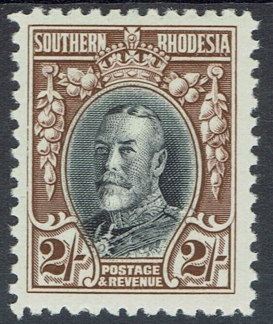 SOUTHERN RHODESIA 1931 KGV FIELD MARSHALL 2/- PERF 11½