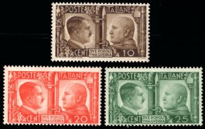 Scott #413-5 Dictators MNH