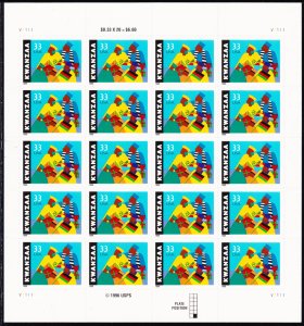 3368 Sheet of 20, MNH, XF