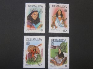 Bermuda 1980 Sc 397-400 set MNH