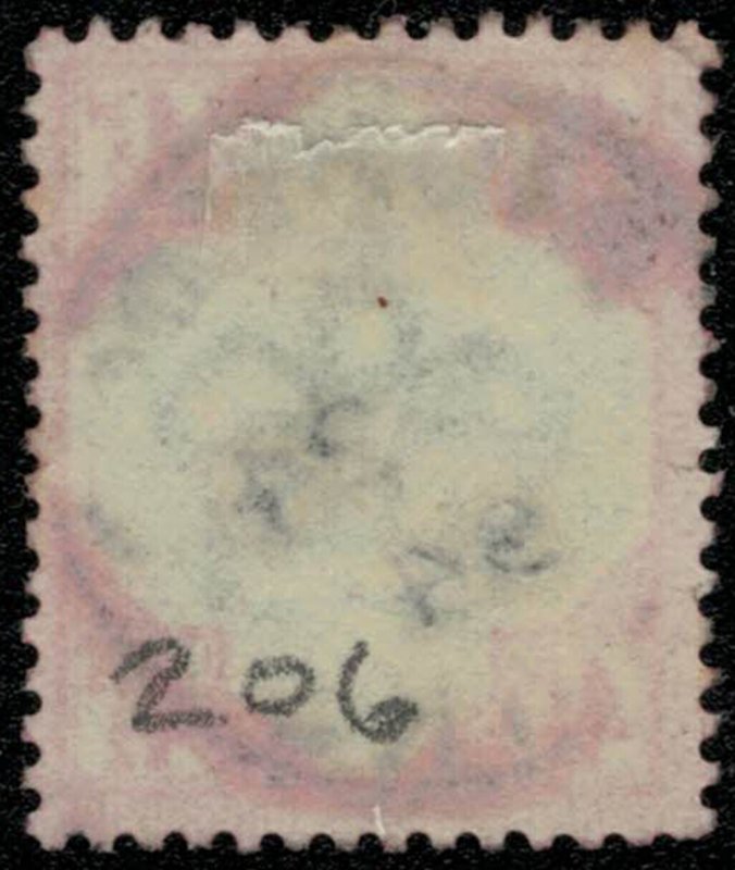 Great Britain 117 used 1892 4 1/2p carmine rose & grn, Victoria ZAYIX 031922S13