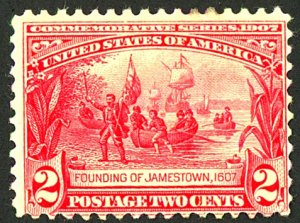 U.S. #329 MINT OG LH