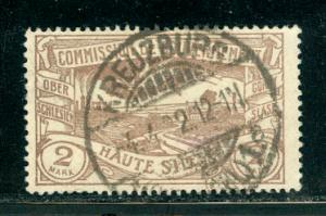 Upper Silesia Scott # 29, used