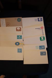 10 ea US stamped envelopes (unused)  (#815)
