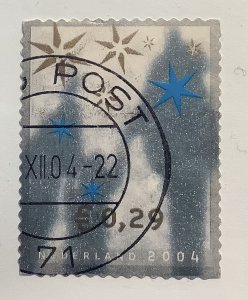 Netherlands 2004 Scott 1180a used - December stamp, Shadows of a Family