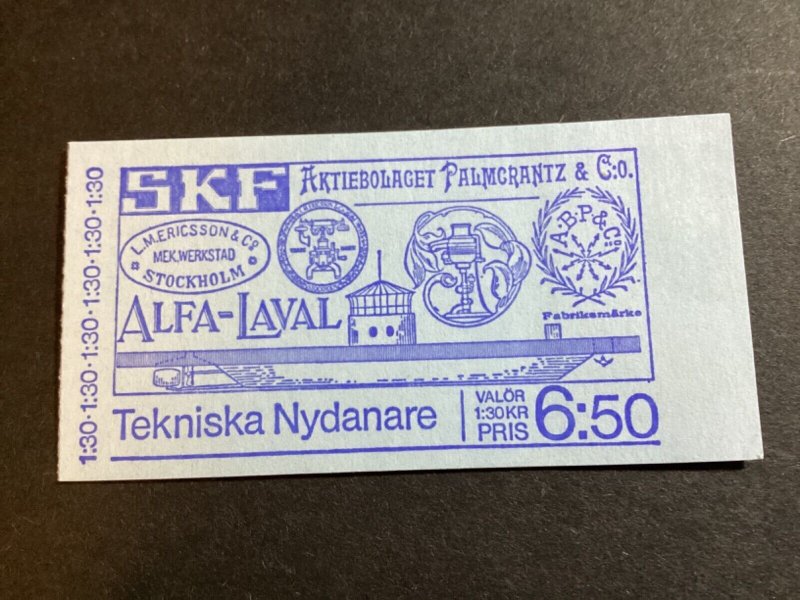 ICOLLECTZONE Sweden 1182a Complete Booklet XF NH