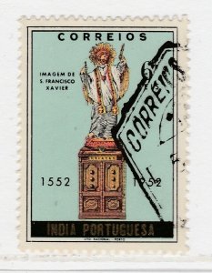 1952 Portuguese India 6r Used Stamp A20P34F2263-