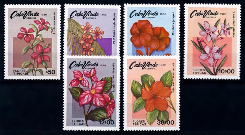 [67267] Cape Verde Cabo Verde 1980 Flora Flowers Blumen  MNH