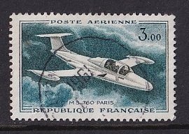 France  #C38  used  1960  MS760  3fr