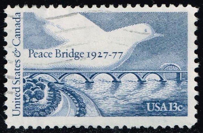 US #1721 Peace Bridge and Dove; Used (0.25)