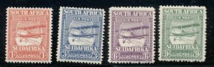 SOUTH AFRICA #C1-4, Mint Hinged, Scott $61.00