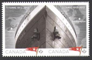 Canada 2012 Sc# 2531-32