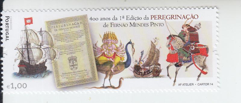 2014 Portugal Peregrinacao (Book) by Fernao Mendes Pinto (Scott NA) MNH