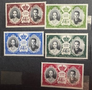 Monaco - 1956 Royal Wedding Issue