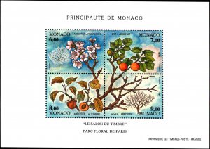 Monaco #1934, Complete Set, 1994, Fruit, Trees, Never Hinged