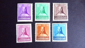 Luxembourg Sc# B67-B72 (B67-72) Complete Set Mint Hinged MH 