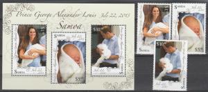 Samoa #1156-9  MNH  CV $27.00