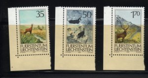 Liechtenstein 849-51 Mint NH