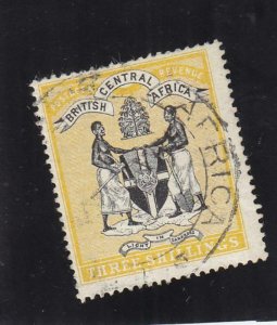 British Central Africa: Sc #27, Used (36541)