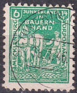 Mecklenburg-Vorpommern Mi#23a F-VF Used CV $54.00 (Z1898)