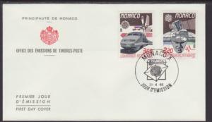 Monaco 1623-1624 Europa 1988 U/A FDC