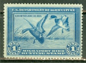 PU: RW1 mint light hinge CV $300