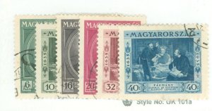 Hungary #492-7 Used Single (Complete Set)