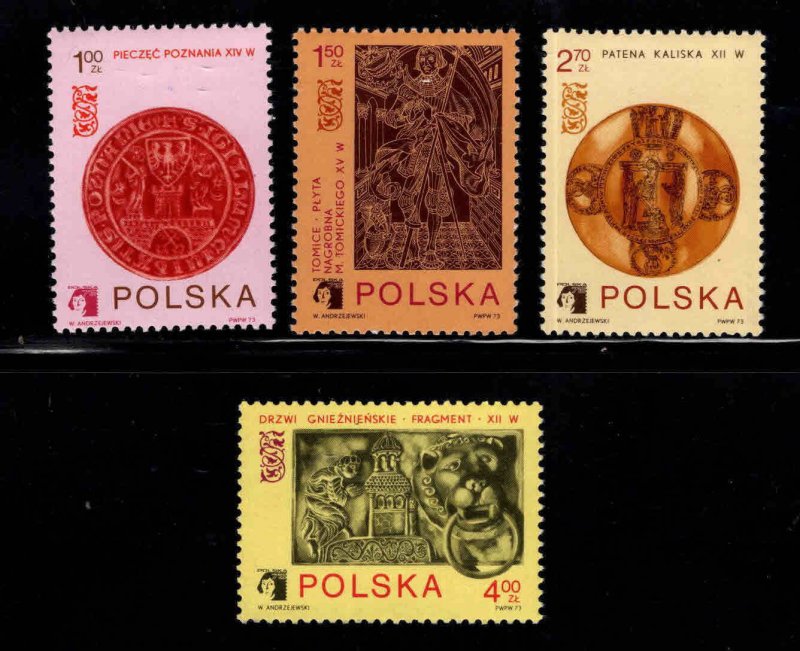 Poland Scott 1982-1985 MNH** Polska 73 stamp set