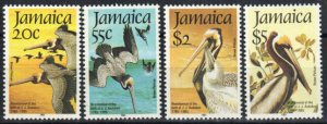 Jamaica Stamp 595-598  - Audubon birds