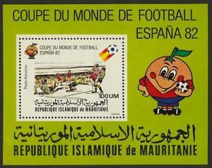 Mauritania C201 MNH Sports, Soccer World Cup