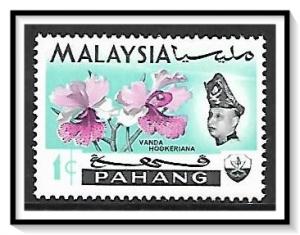 Pahang #83 Sultan & Orchids MNH